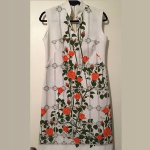 🧡 💚Vintage 1960’s Miss Shaheen Floral Dress🧡💚